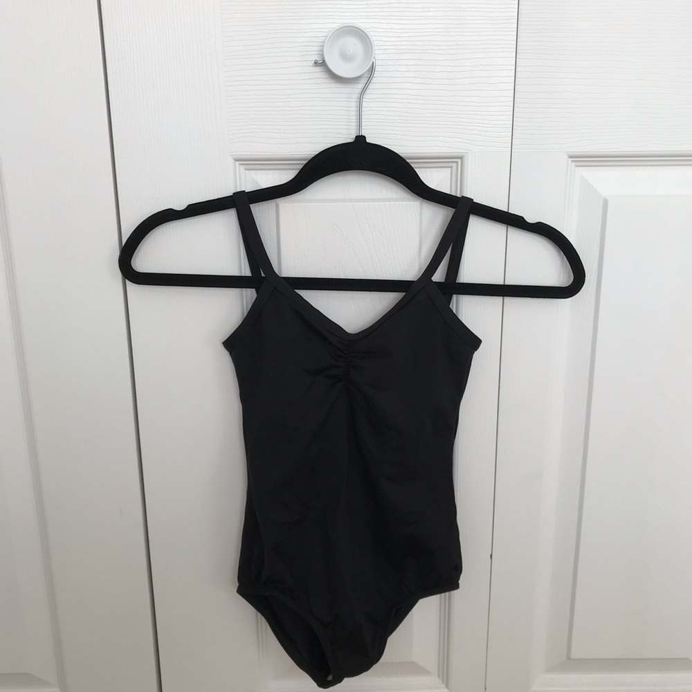 Motionwear pinch front leotard
